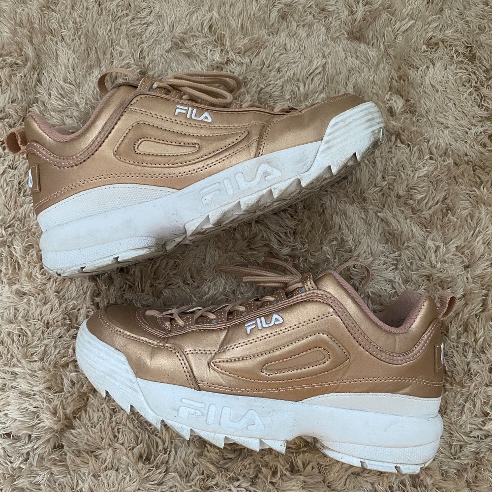 FILA DISRUPTOR II SNEAKER ROSE GOLD